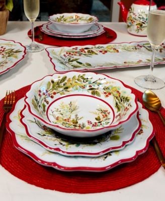 Christmas Gatherings All Purpose Bowls, Set of 4