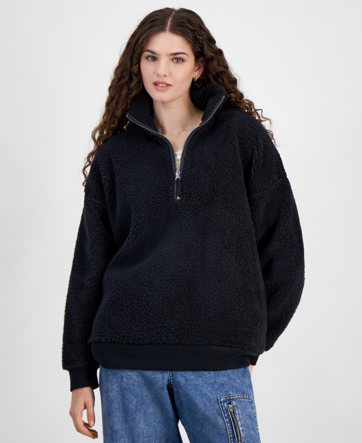 Junior sherpa pullover shop