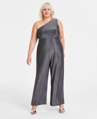 Macys plus fashion size formal jumpsuits