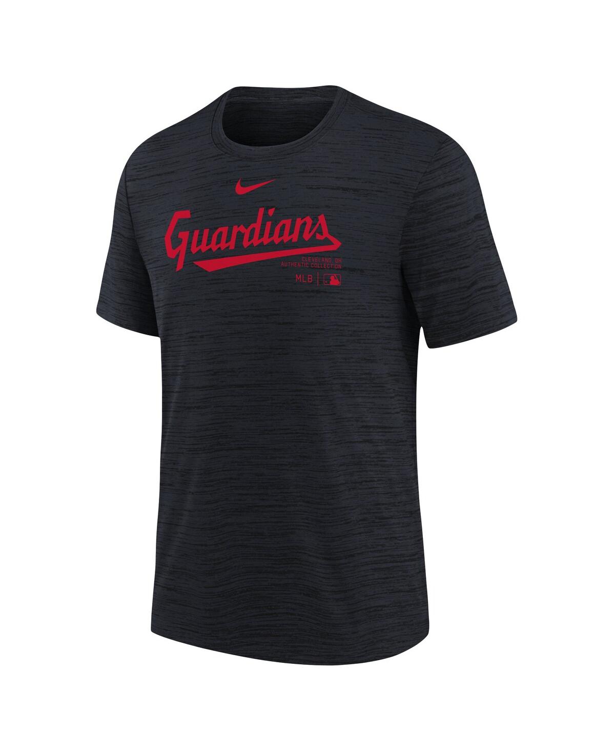 Nike Big Boys and GirlsCleveland Guardians Authentic Collection Practice Performance T-Shirt - Navy