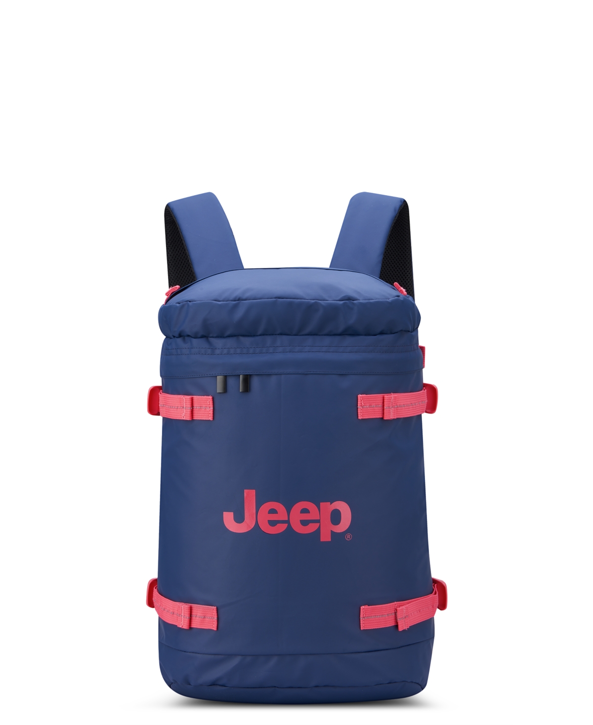 Delsey Jeep Cylindrical Backpack In Navy