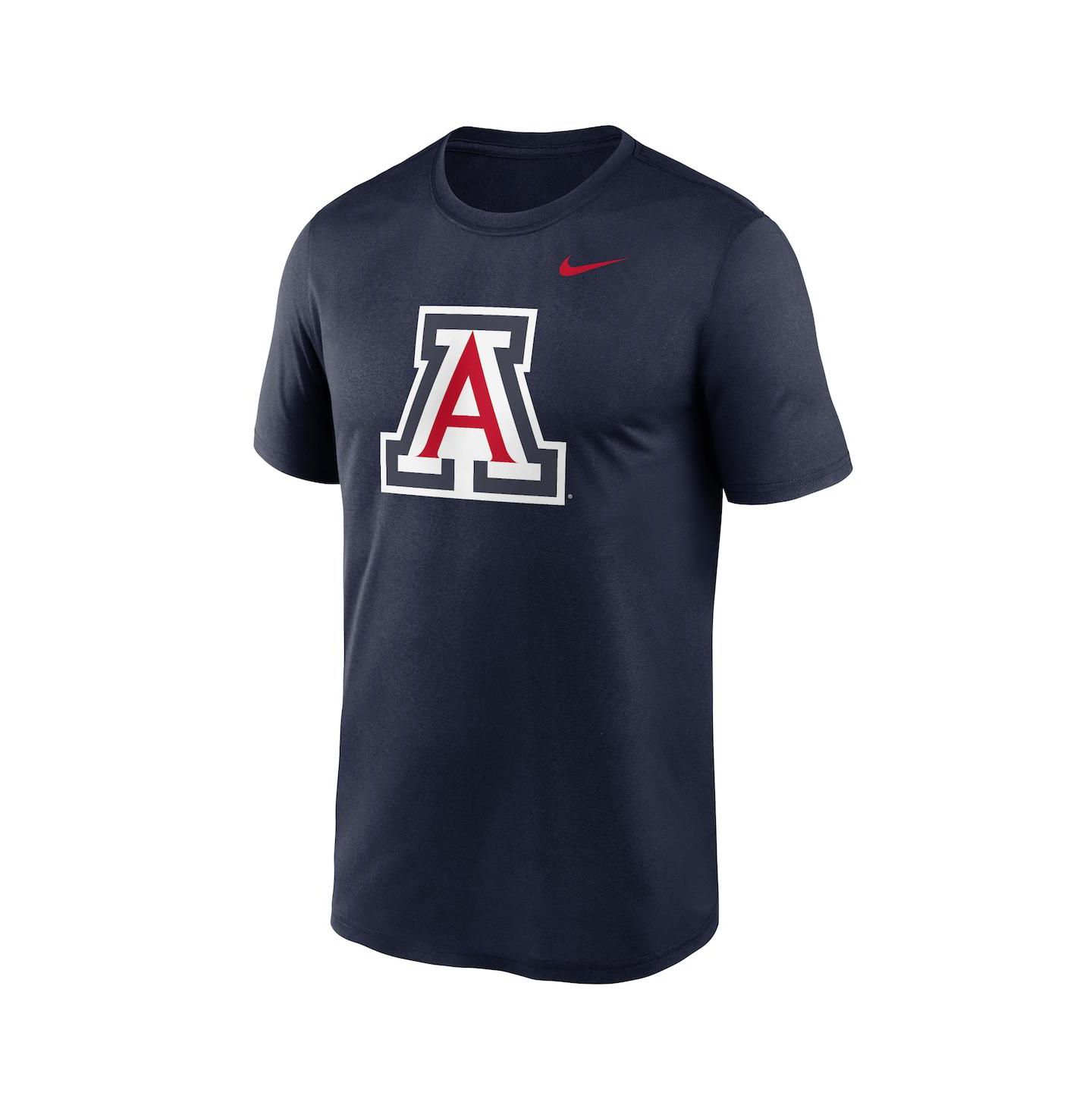 Мужская футболка Nike Navy Arizona Wildcats Primetime Legend Logo — фото 3