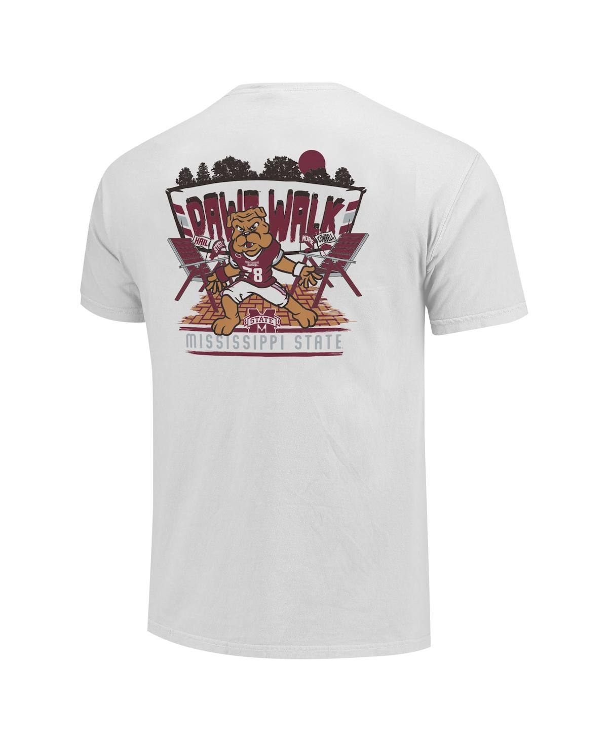 Image One Big Boys and GirlsMississippi State Bulldogs Hyperlocal Comfort Colors T-Shirt - White