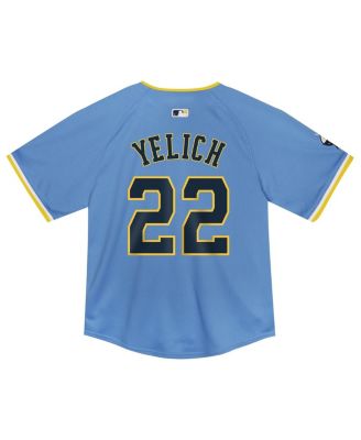Toddler Christian Yelich Powder Blue Milwaukee Brewers City Connect Limited Player Jersey