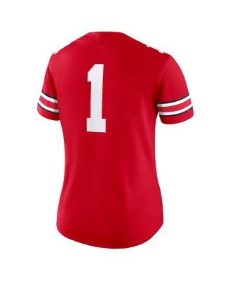 Women's #1 Ohio State Buckeyes Game Jersey