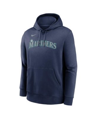 Men's Ken Griffey Jr. Navy Seattle Mariners Player Name Number Club Pullover Hoodie
