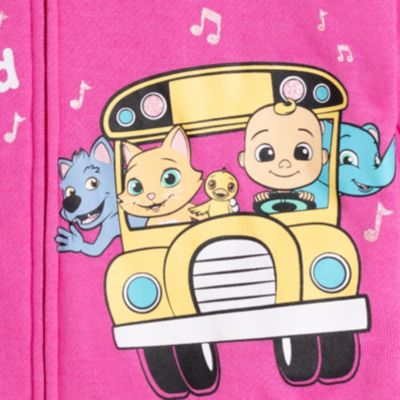 Toddler Girls JJ Fleece Zip Up Hoodie Toddler|Child