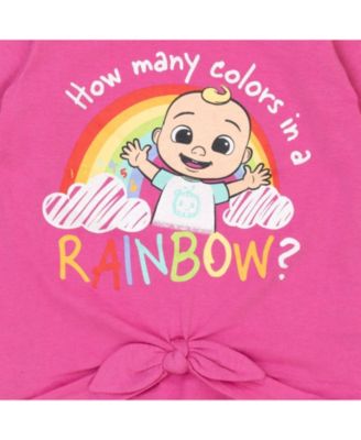 Baby Girls JJ 3 Pack T-Shirts to