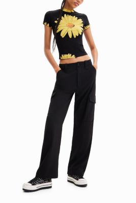 Women's Flowy cargo trousers