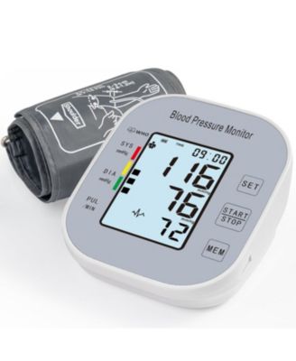 Cowin Blood Pressure Monitors Automatic Upper Arm Dual User - Grey
