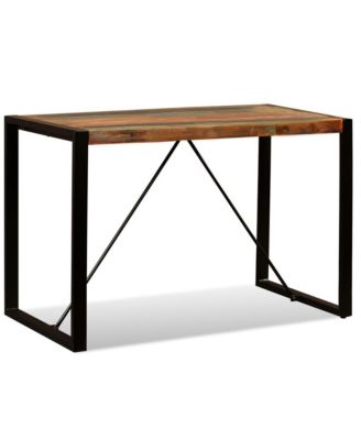 Dining Table Solid Reclaimed Wood 47.2"