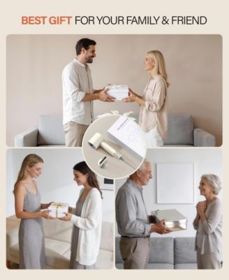 High-Speed Low Noise Hair Dryer with 300 Million Negative Ions & Fast-Drying LCD Display