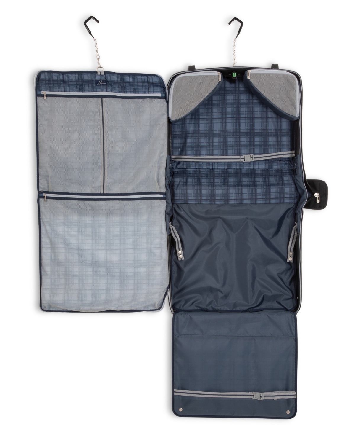 Skyway Sigma 19 Inch 7.0 Soft Side Rolling Garment Bag In Black