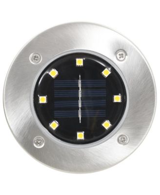 Solar Ground Lights 8 pcs LED Lights White