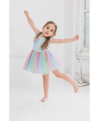 Pinkie Pie Rainbow Dash Girls Dress Toddler to Big Kid