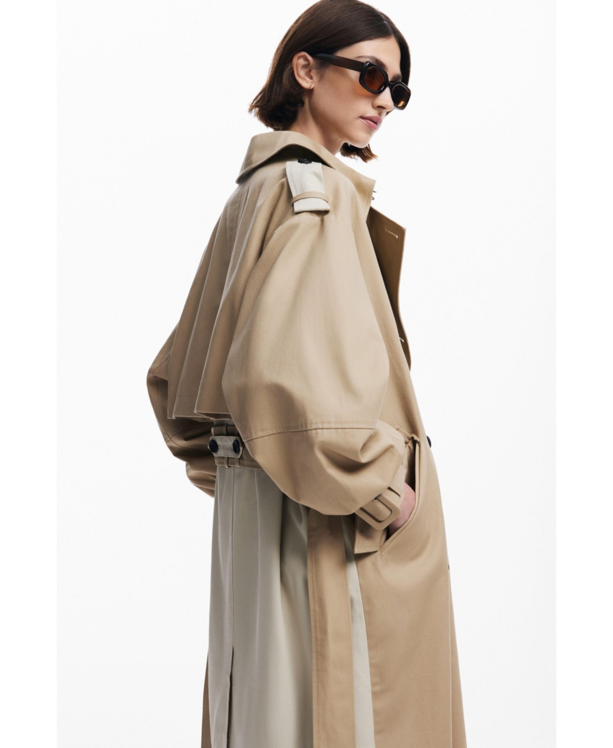 Desigual Women's Combined trench coat