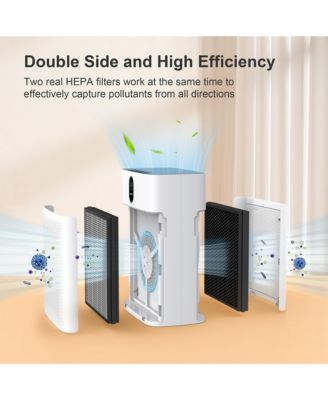 MORENTO HY4866 Genuine Replacement Filter, 4-Pack, Original Version – Air Purifier Replacement Filter