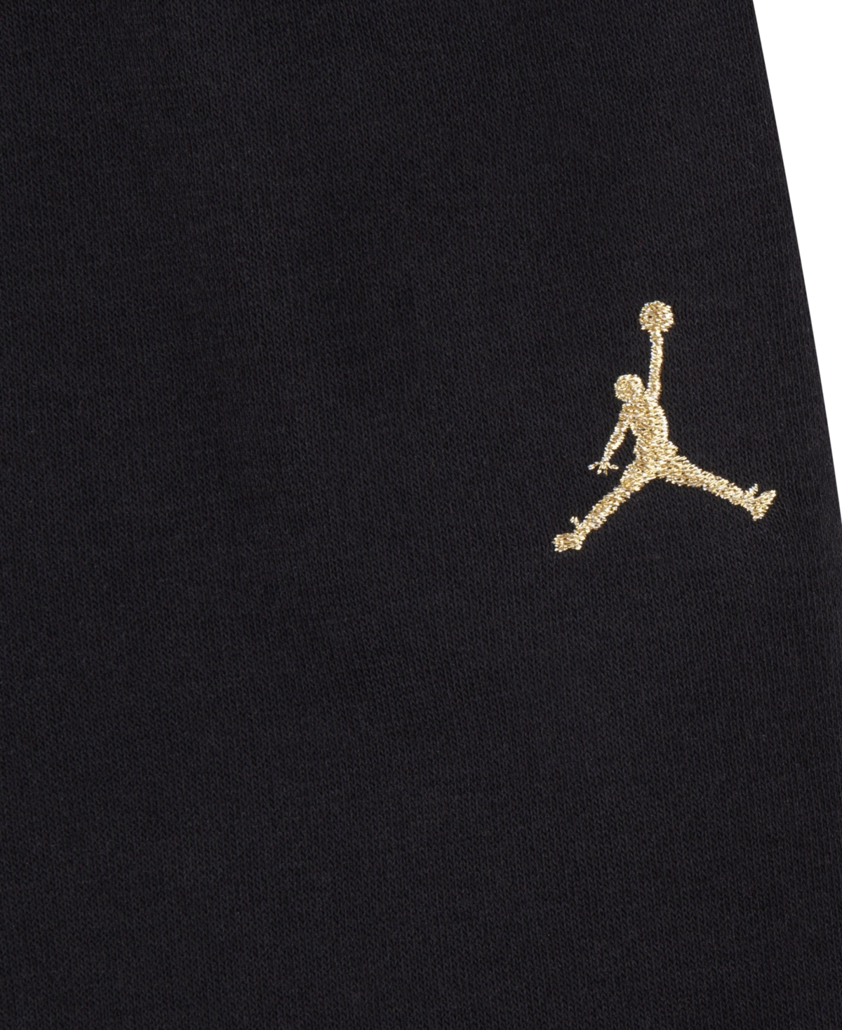 Jordan Toddler Boys "see Me Shine" Crew And Pants 2-piece Set In Black