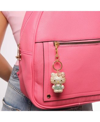 Sanrio Pave 3D Bling Keychain - Bag Charm, Backpack Accessories, Travel Collectible Gift Keychains