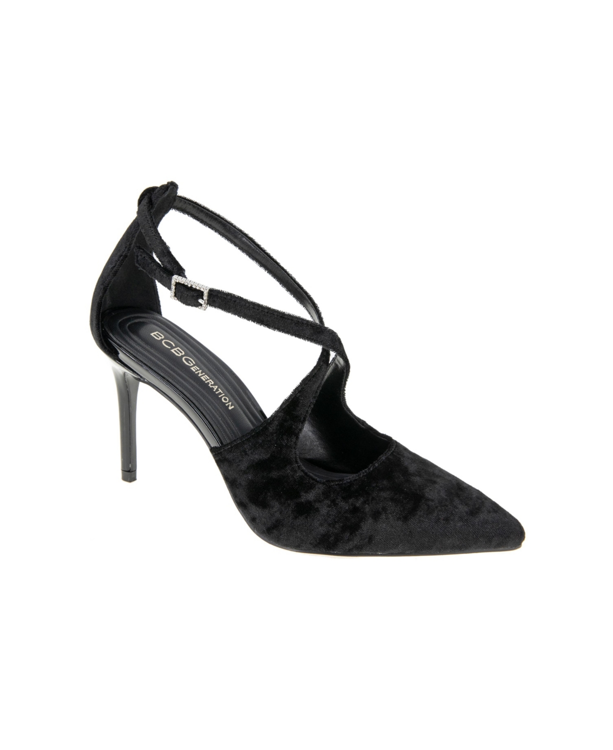 Bcbgeneration Women's Bromi Criss-cross Strappy Pumps In Black