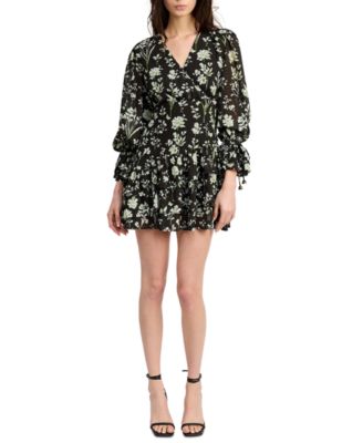 asymmetric long sleeve mini dress Sami Miro Vintage main image 1