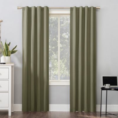 Cyrus Thermal 100% Blackout Back Tab Curtain Panel