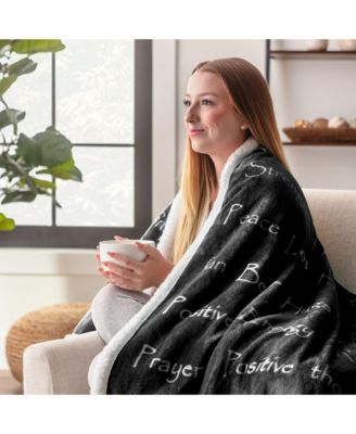 Premium Sympathy Warm Hugs Gift Comfort Blanket, Throw