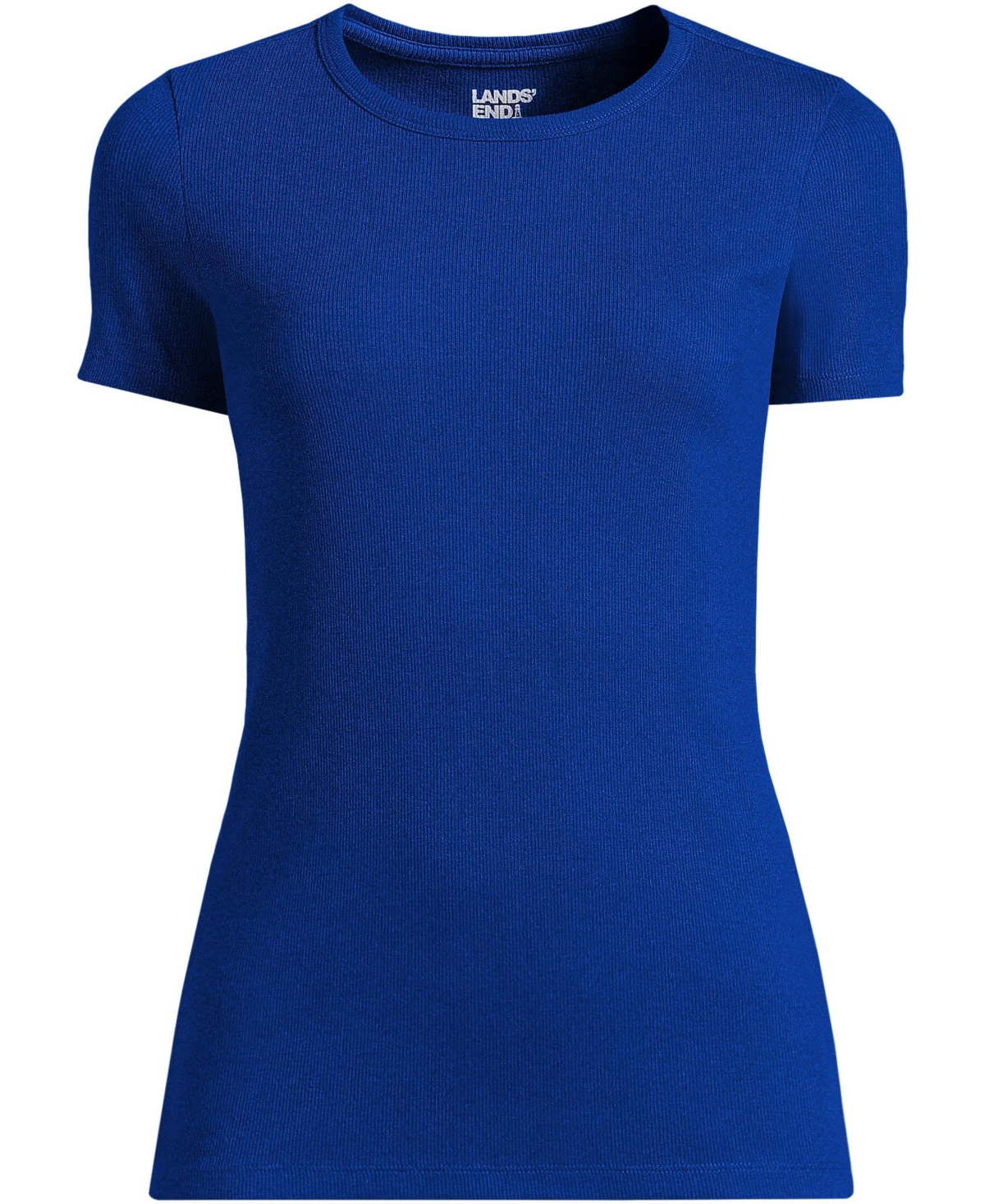 Lands' End Women's Micro Rib T-Shirt
