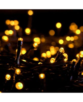 Christmas String Lights 82Ft 200 LED Lights 8 Modes Warm White