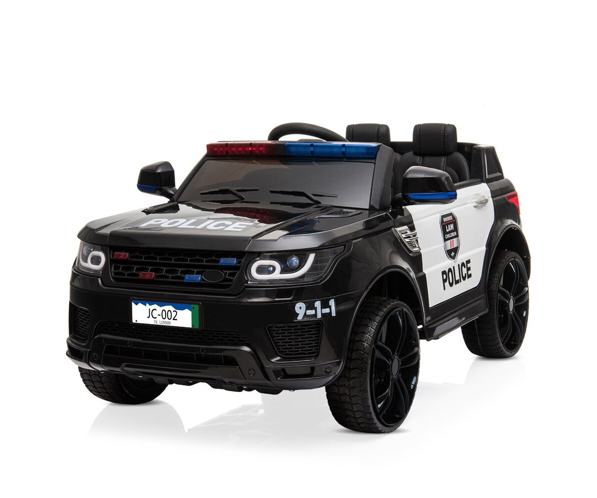 12V Kids Police Ride On Car Electric Cars 2.4G Remote Control, LED ...