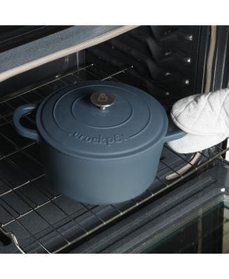 Crock-Pot Artisan 5-Quart Round Dutch Oven - Matte Dusty Pink