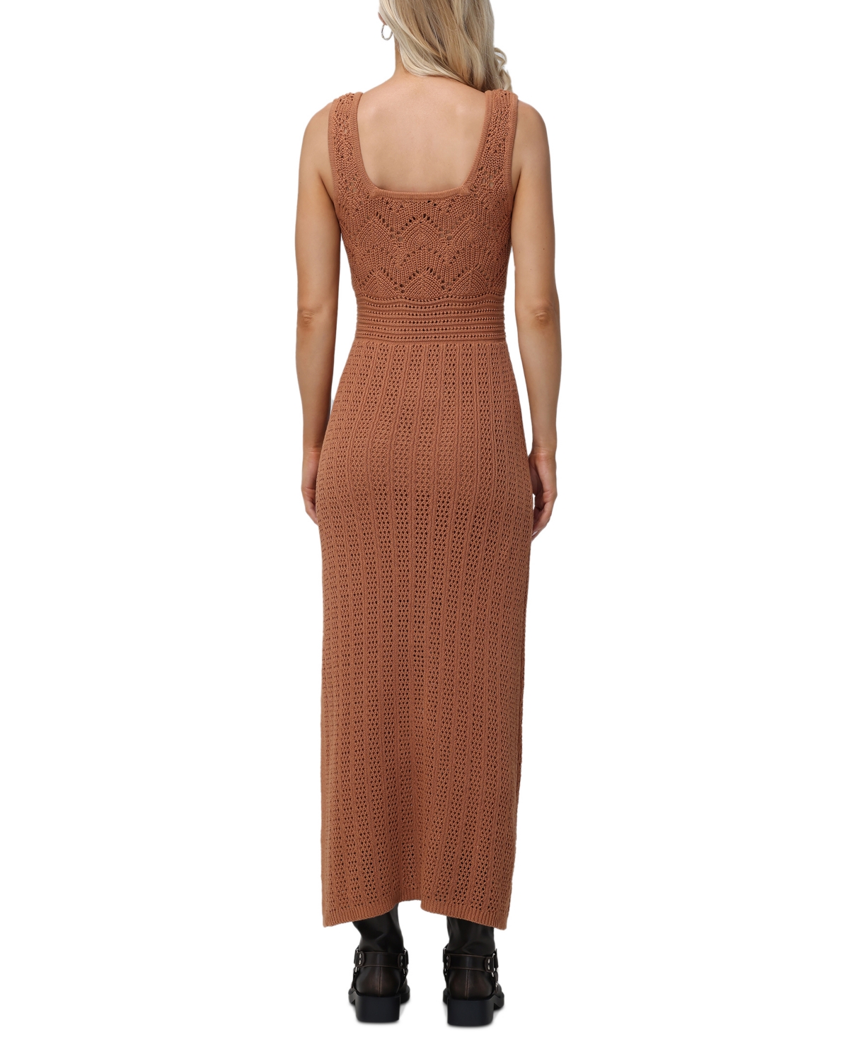 Frye Women's Square-Neck Textured Sweater Dress