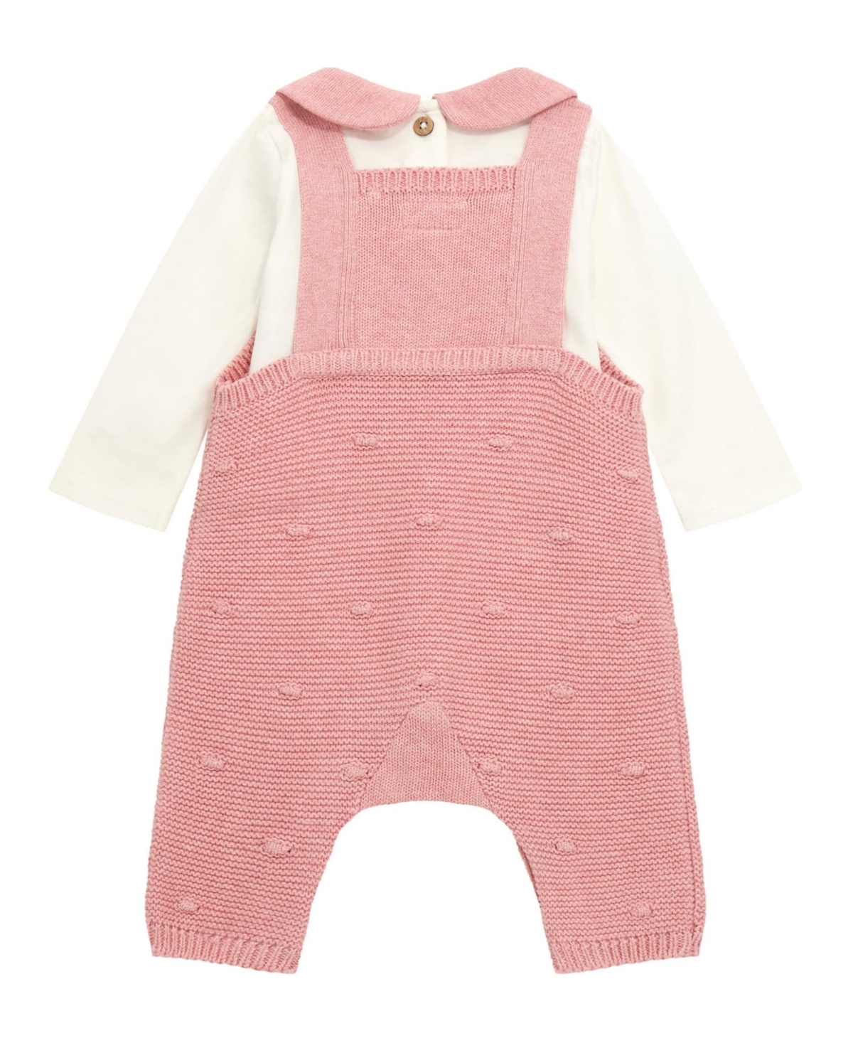 GUESS BABY GIRL LONG SLEEVE BODYSUIT AND ROMPER SET 
