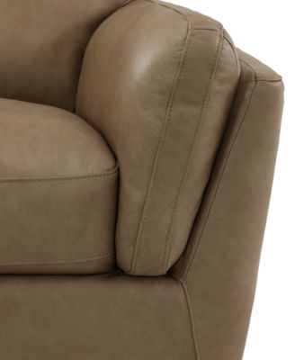 CLOSEOUT! Korder Leather Chair, Created for Macy's