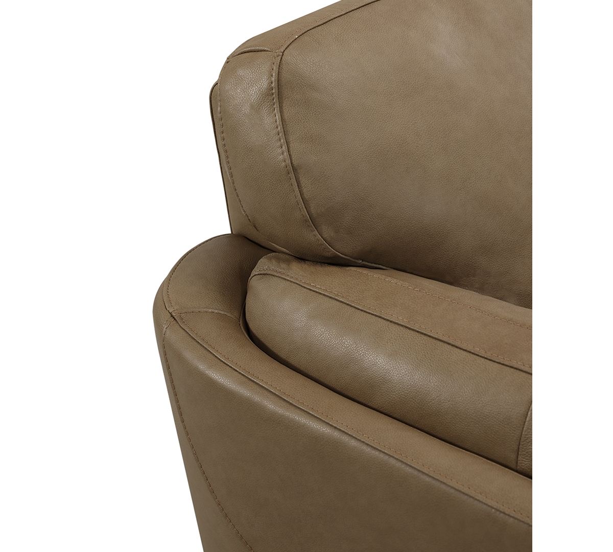 Closeout! Korder Leather Loveseat, Created for Macy's