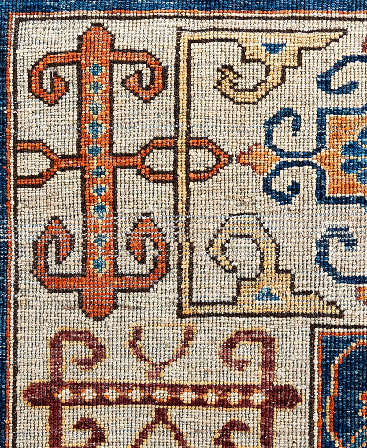 Adorn Hand Woven Rugs Serapi M1993 8'3"x10'6" Area Rug In Blue