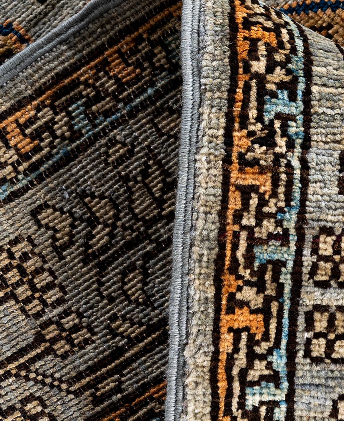 Adorn Hand Woven Rugs Serapi M1993 2'8"x5'10" Area Rug In Gray