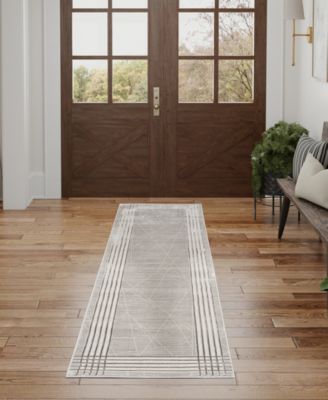 Desire DSR01 2'3"x7'6" Runner Area Rug