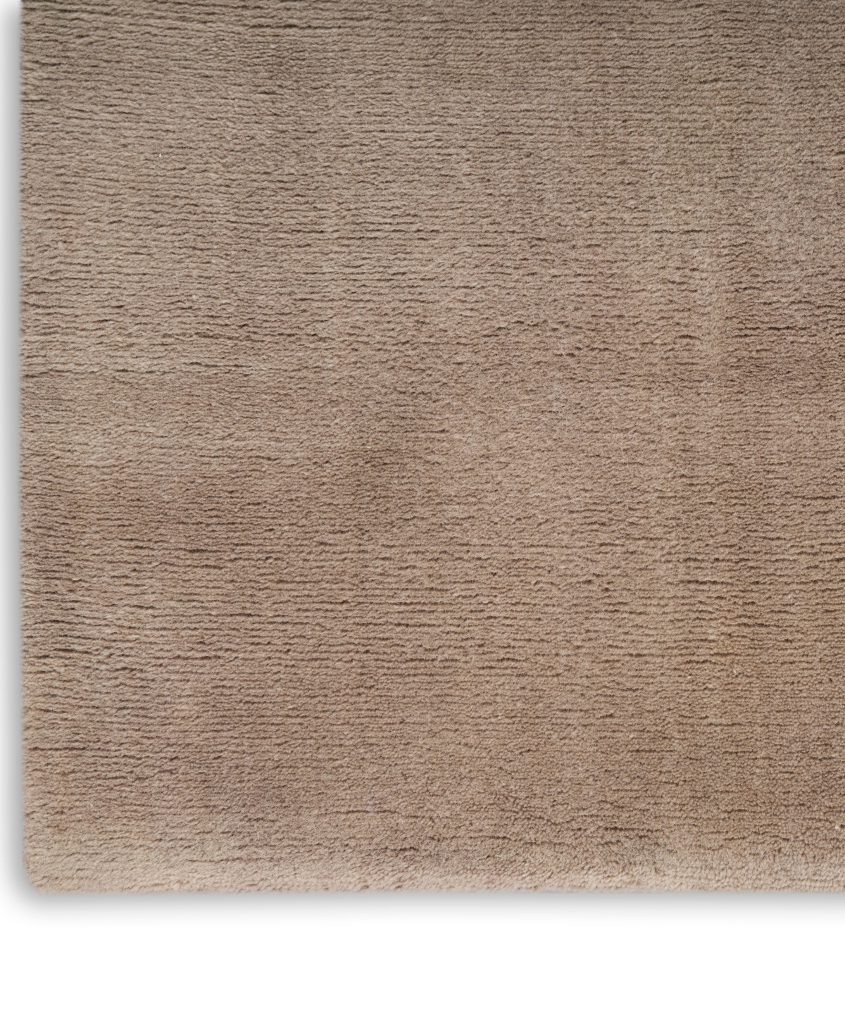 Nourison Home Plush Cloud Plc01 2'x3' Area Rug In Taupe