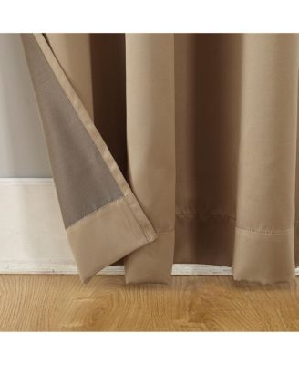 Grant Room Darkening Grommet Sliding Patio Door Curtain Panel