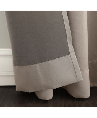 Grant Room Darkening Grommet Sliding Patio Door Curtain Panel