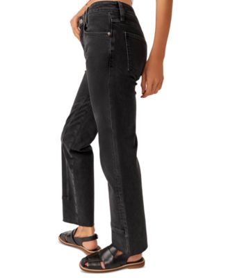 Women's Risk Taker High-Rise Straight-Leg Jeans