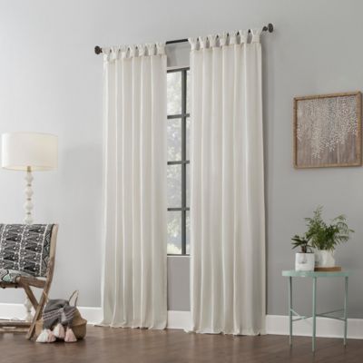 Washed Cotton Twist Tab Curtain