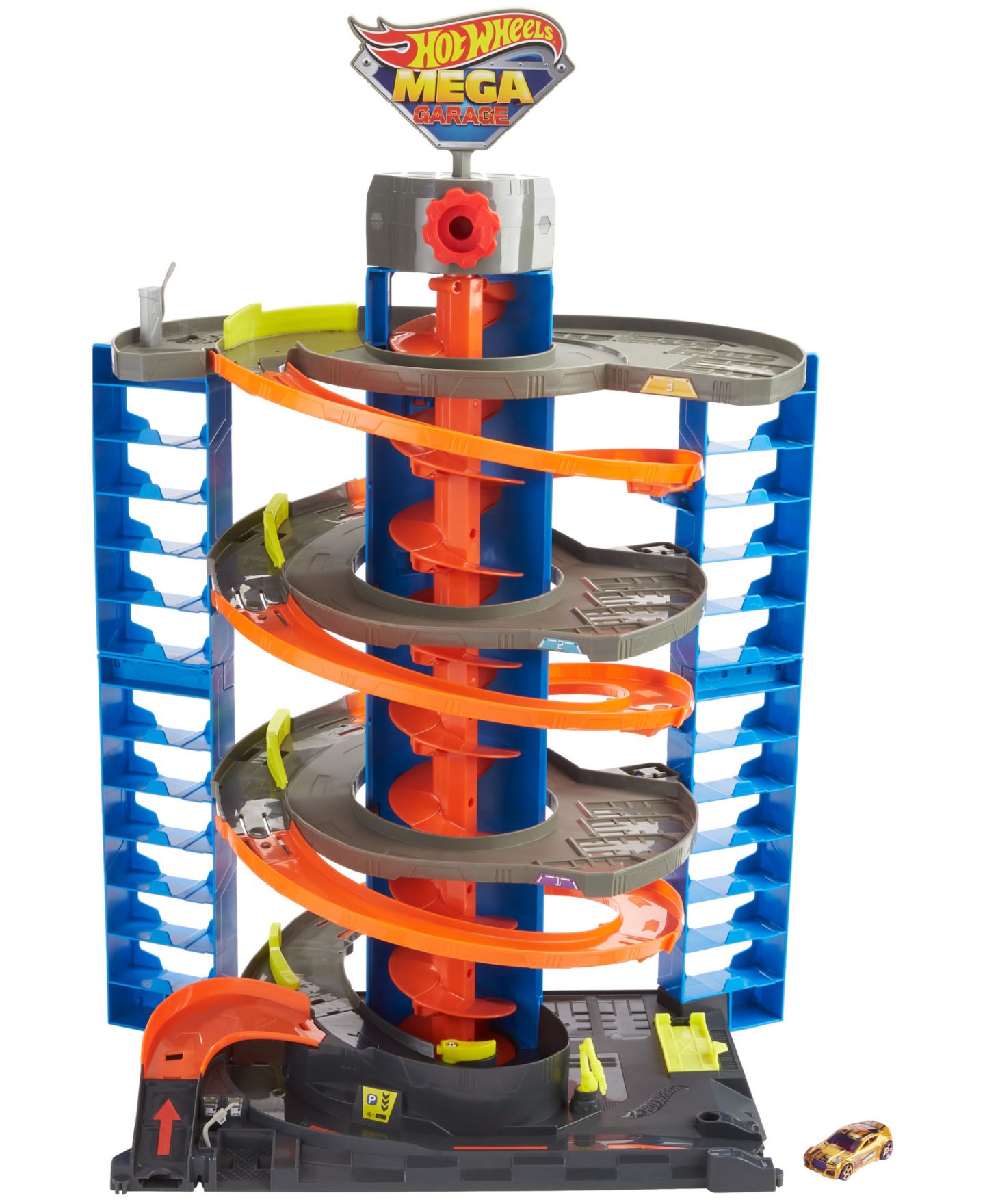 Детские игрушки Hot Wheels City Mega Garage Playset Cars — фото 3
