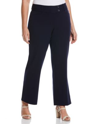 Plus Size Curvy Fit Short Length Bootcut Pant