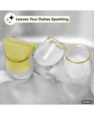 Microfiber Kitchen Dishwashing Sponges