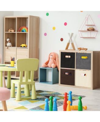 Fabric Organizing Bin, 10.75 Fabric Cube with Handles