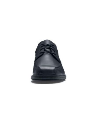 Valet Men's Slip Resistant Water Resistant Leather Work Shoes