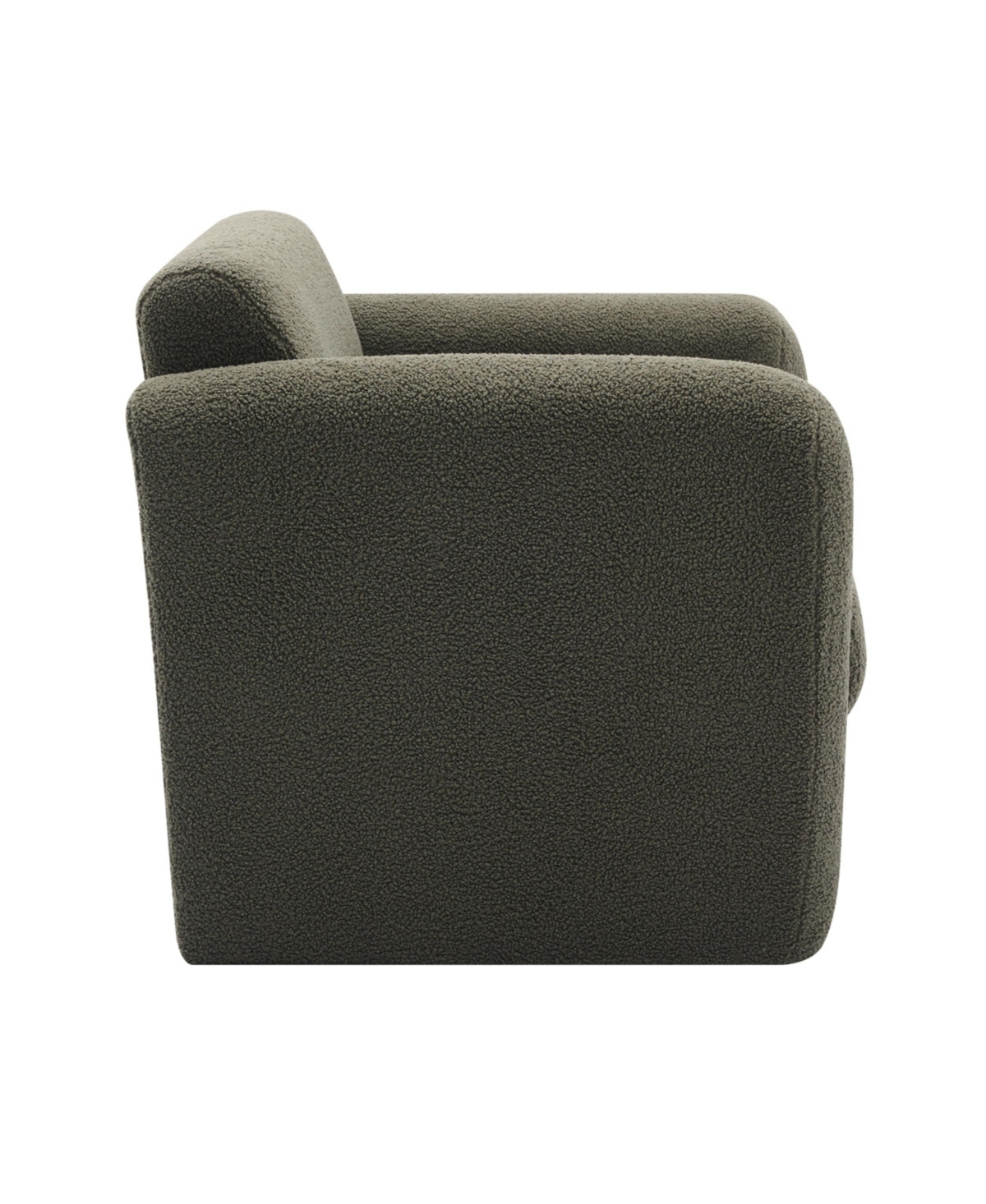 Streamdale Furniture Lambskin Sherpa Accent Armchair for Comfort