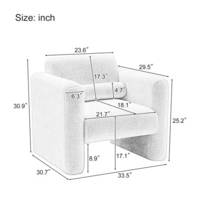 Breathable Fabric, Comfortable Cushion, Lumbar Pillow, Ergonomic Chair
